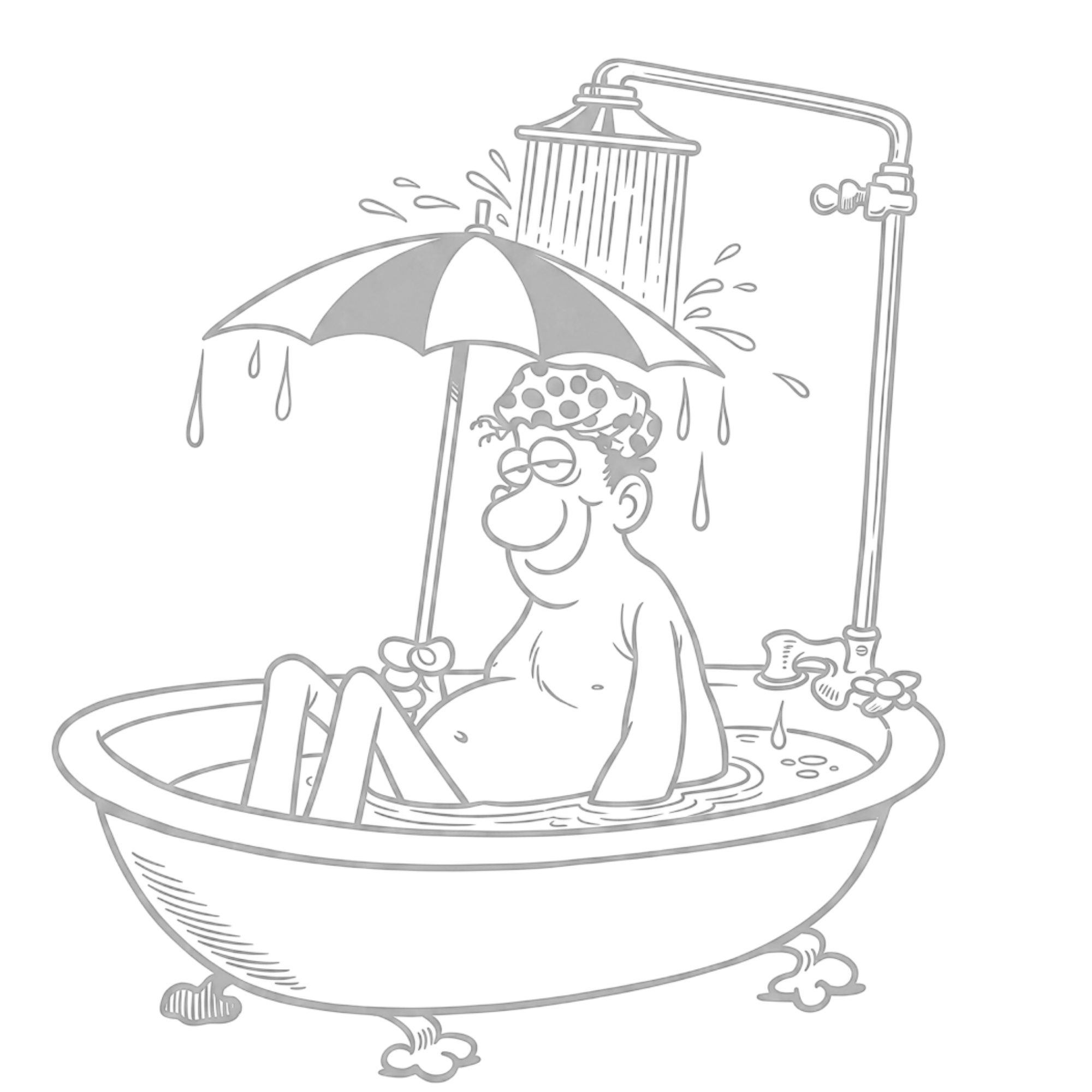 Bath Brite mascot