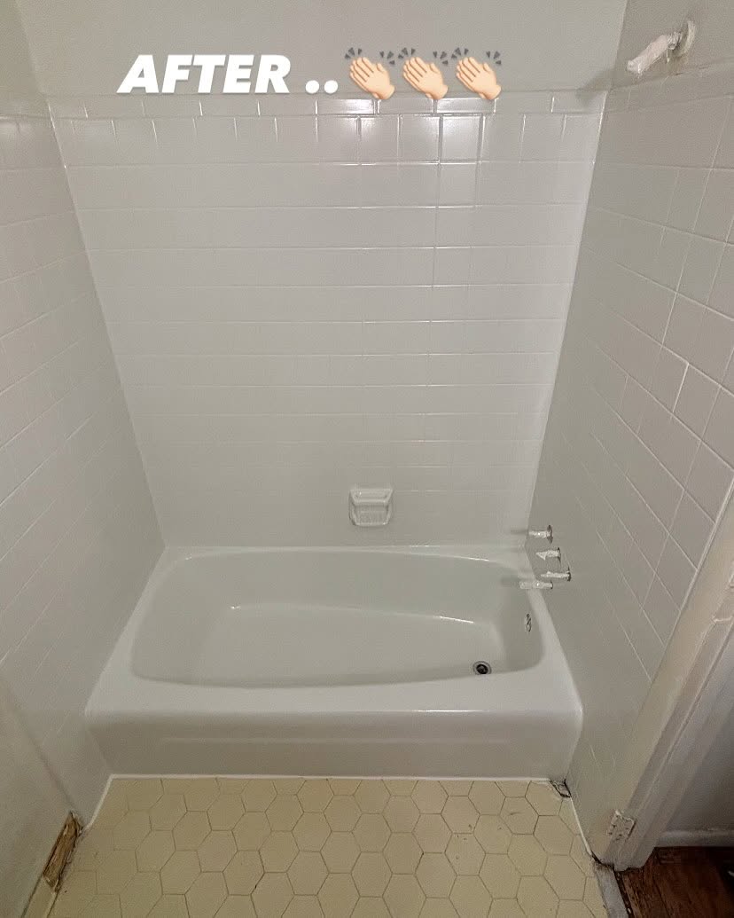 Bathtub reglazing by Bath Brite NC