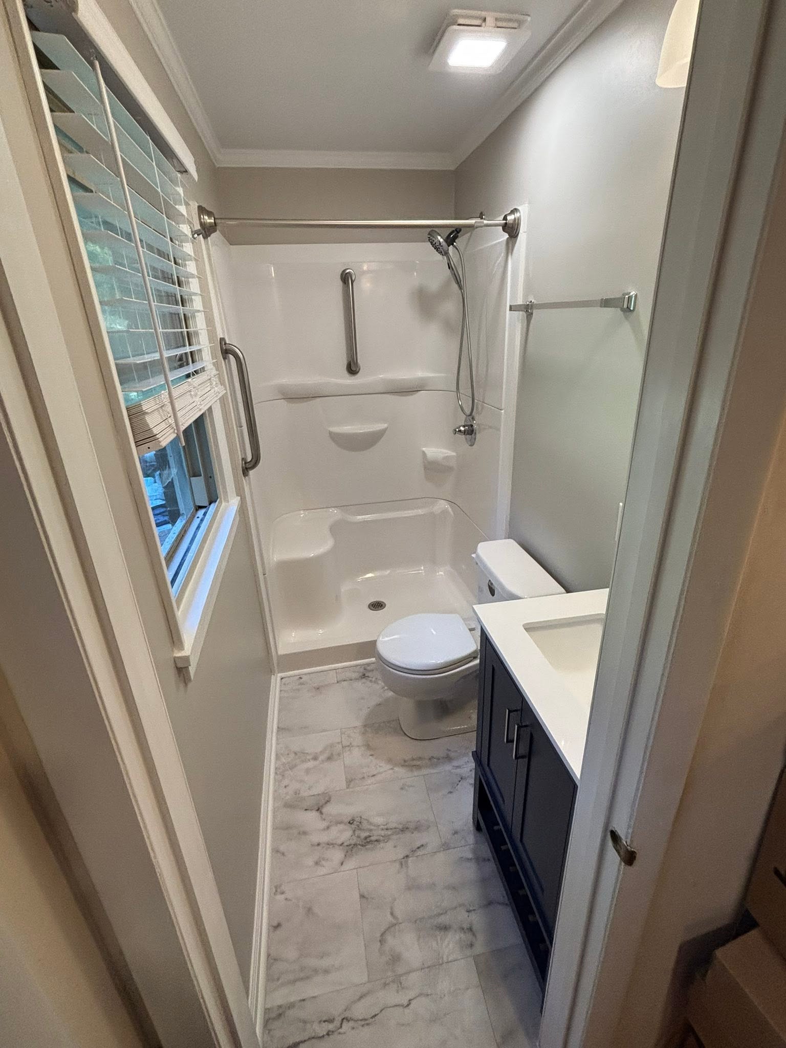Bathroom remodel by Bath Brite NC